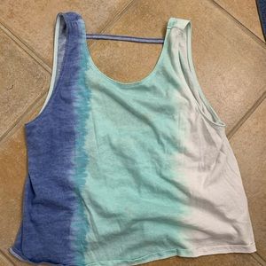 Blue Ombré Hollister tanktop